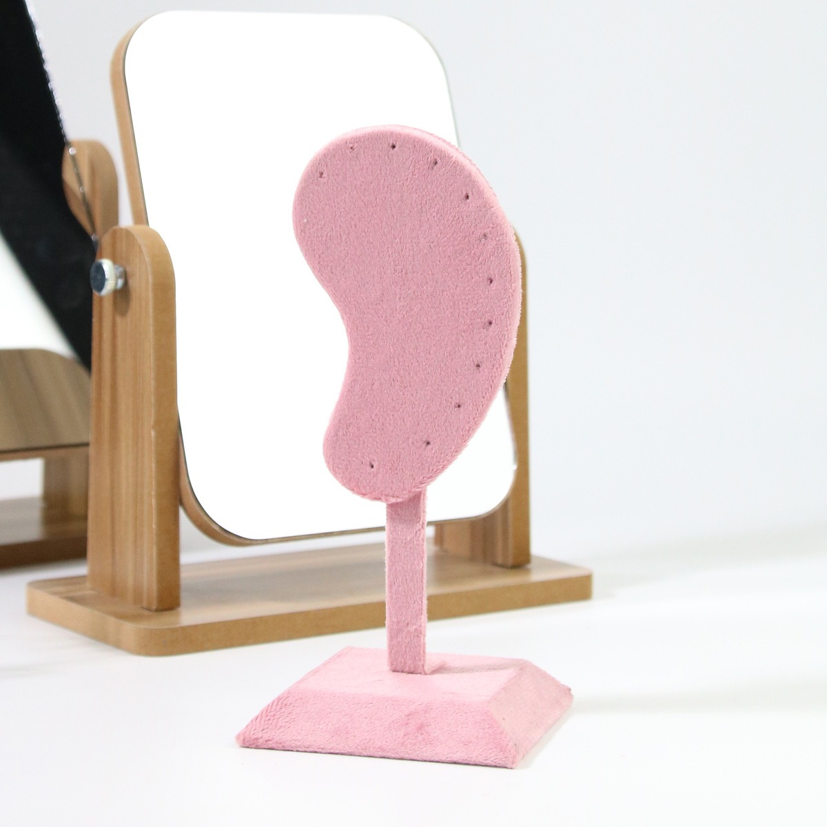 ベルベットイヤリングディスプレイ - イヤリングホールと吊り - Home Bathroom Vanity のレビューと価格
