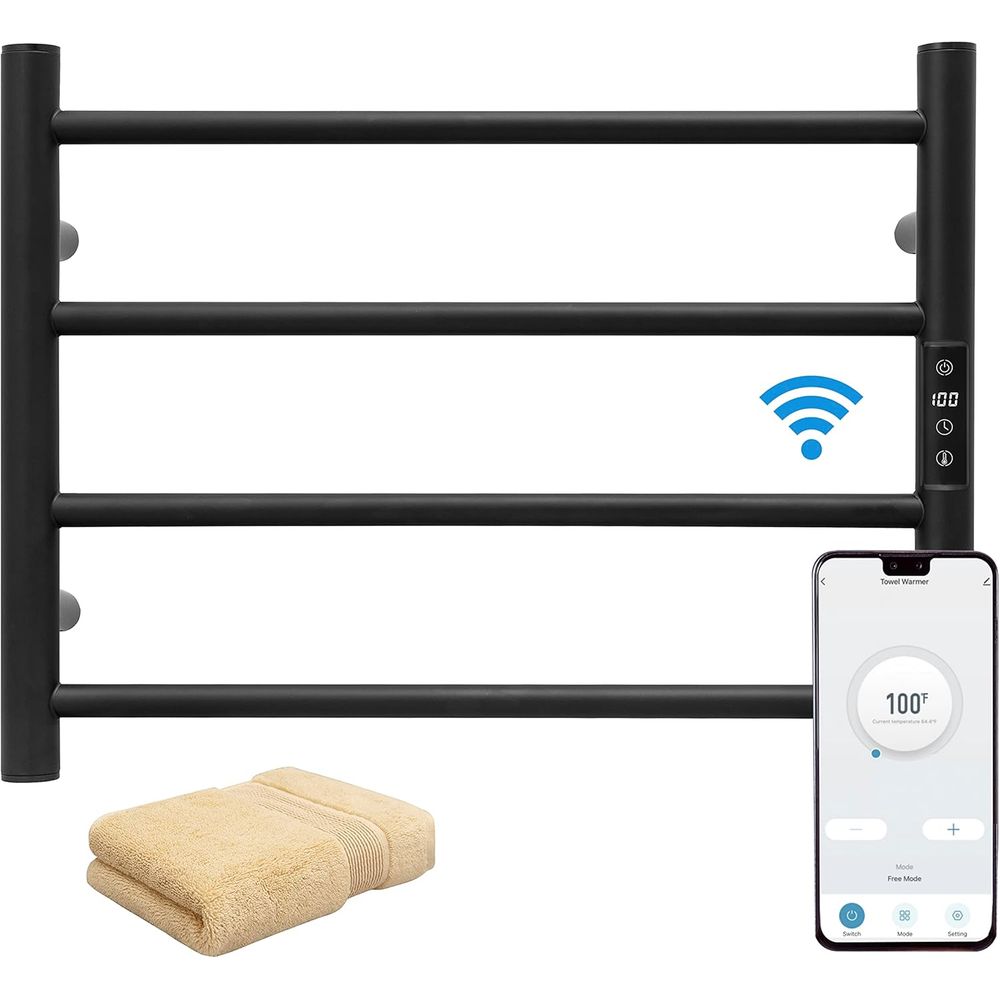 KEG スマートWiFiタオルウォーマー 壁掛け式 タイマー - Towel Warmer Electric のレビューと価格