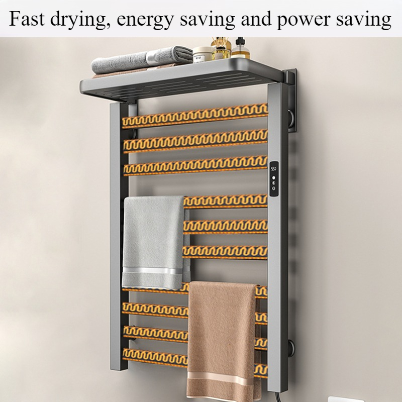 金属電気加熱タオルレール浴室サーマルタオルラック家庭用ウォー - Towel Warmer Electric のレビューと価格