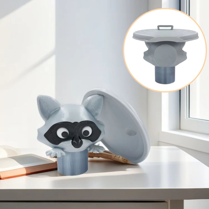 かわいいアライグマのトイレットペーパーホルダー、遊び心のある - Home Bathroom Ideas のレビューと価格