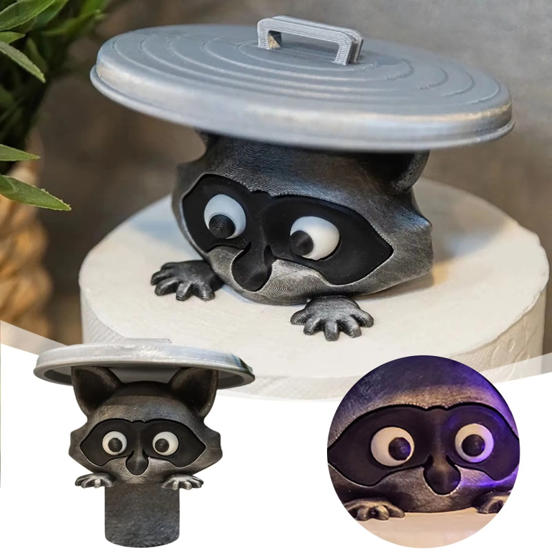 かわいいアライグマのトイレットペーパーホルダー、遊び心のある - Home Bathroom Ideas のレビューと価格