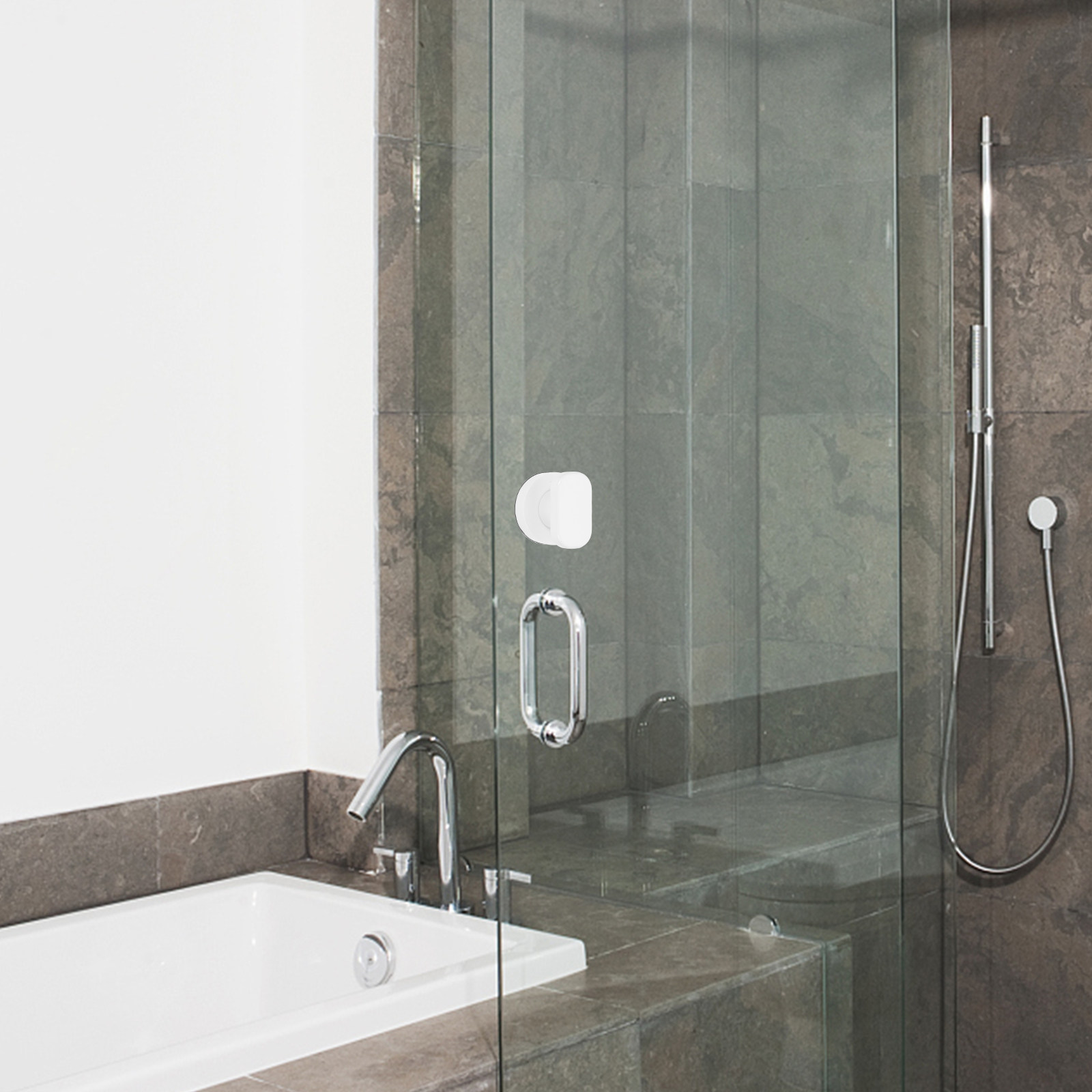 超強力吸盤式グラブバー、浴室シャワーガラスドア、壁、キッチン - Home Bathroom Grab Bar のレビューと価格