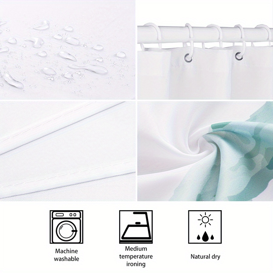 かわいい馬のシャワーカーテン、漫画の動物デザイン、家の装飾用 - Home Bathroom Design Ideas のレビューと価格